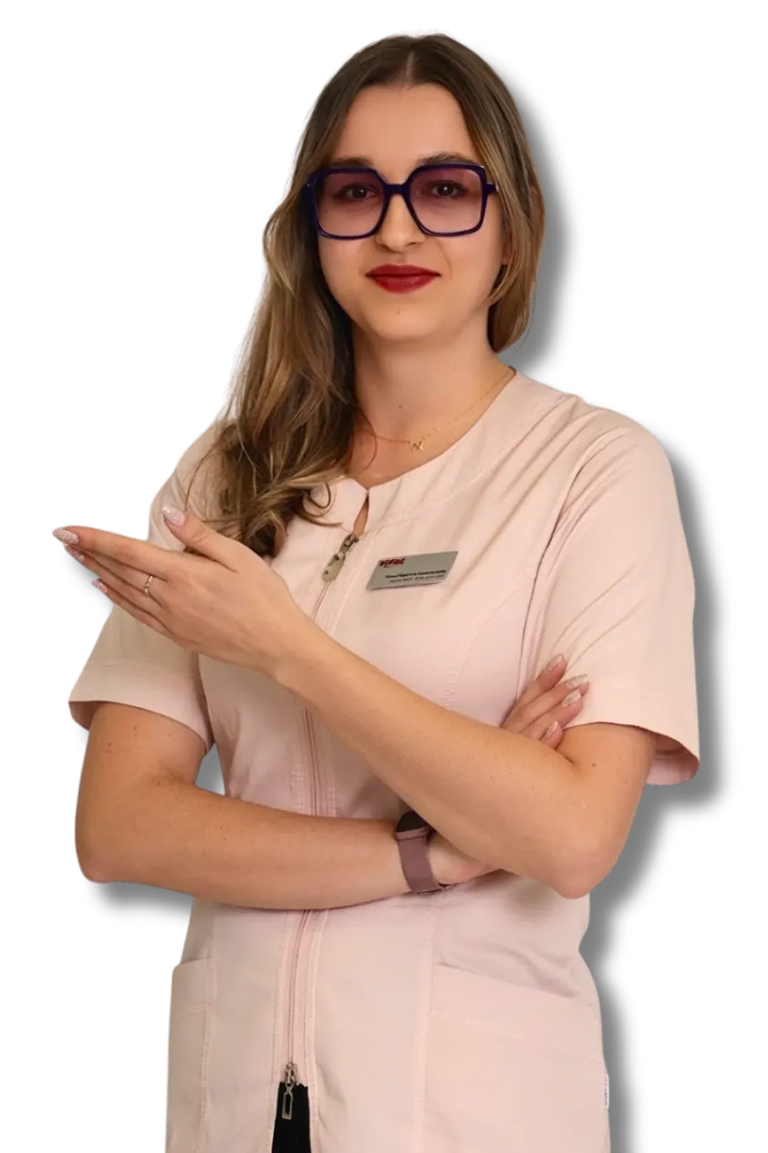 Karolina - specjalistka OPTOM Leszczyńscy