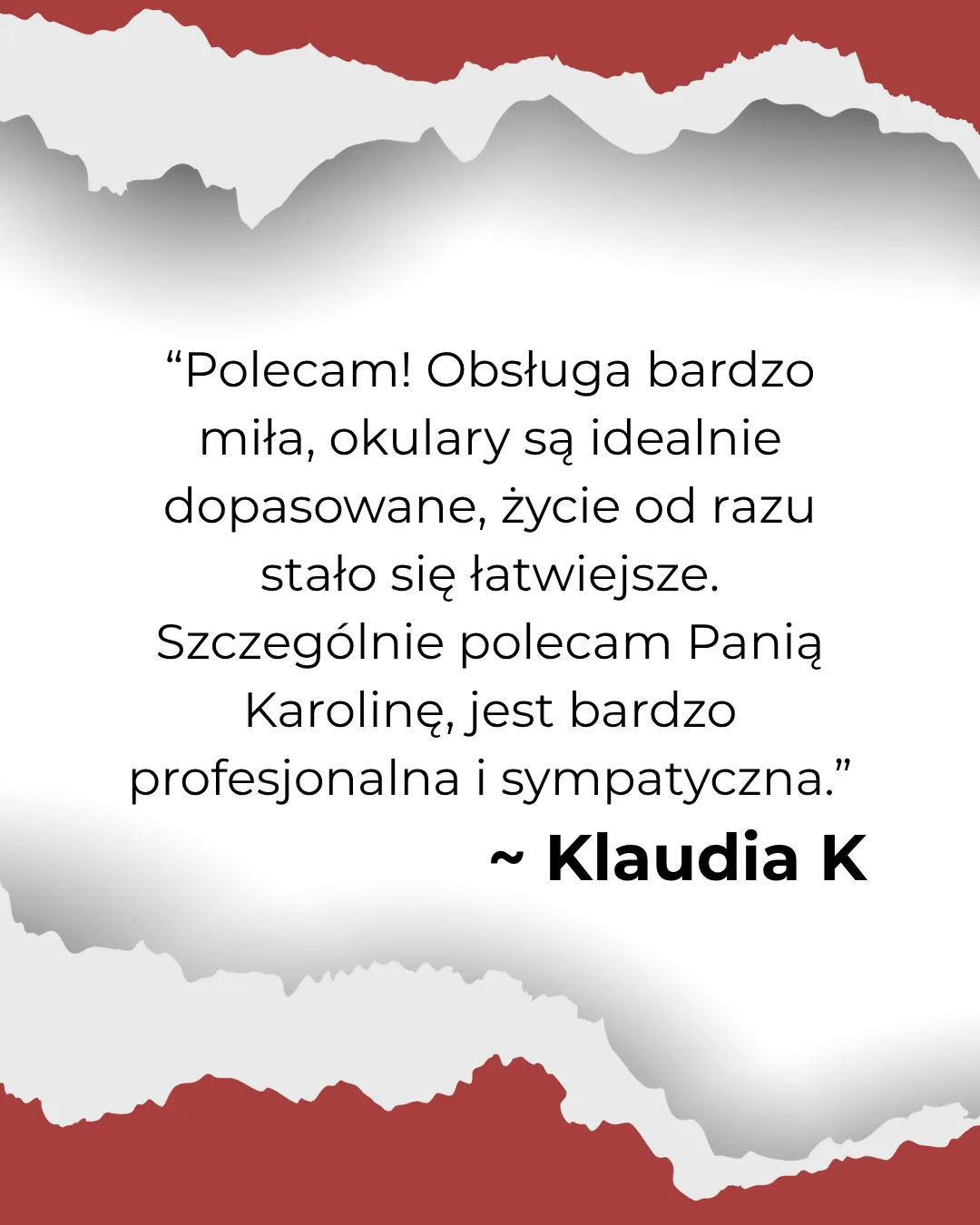 Opinia klienta