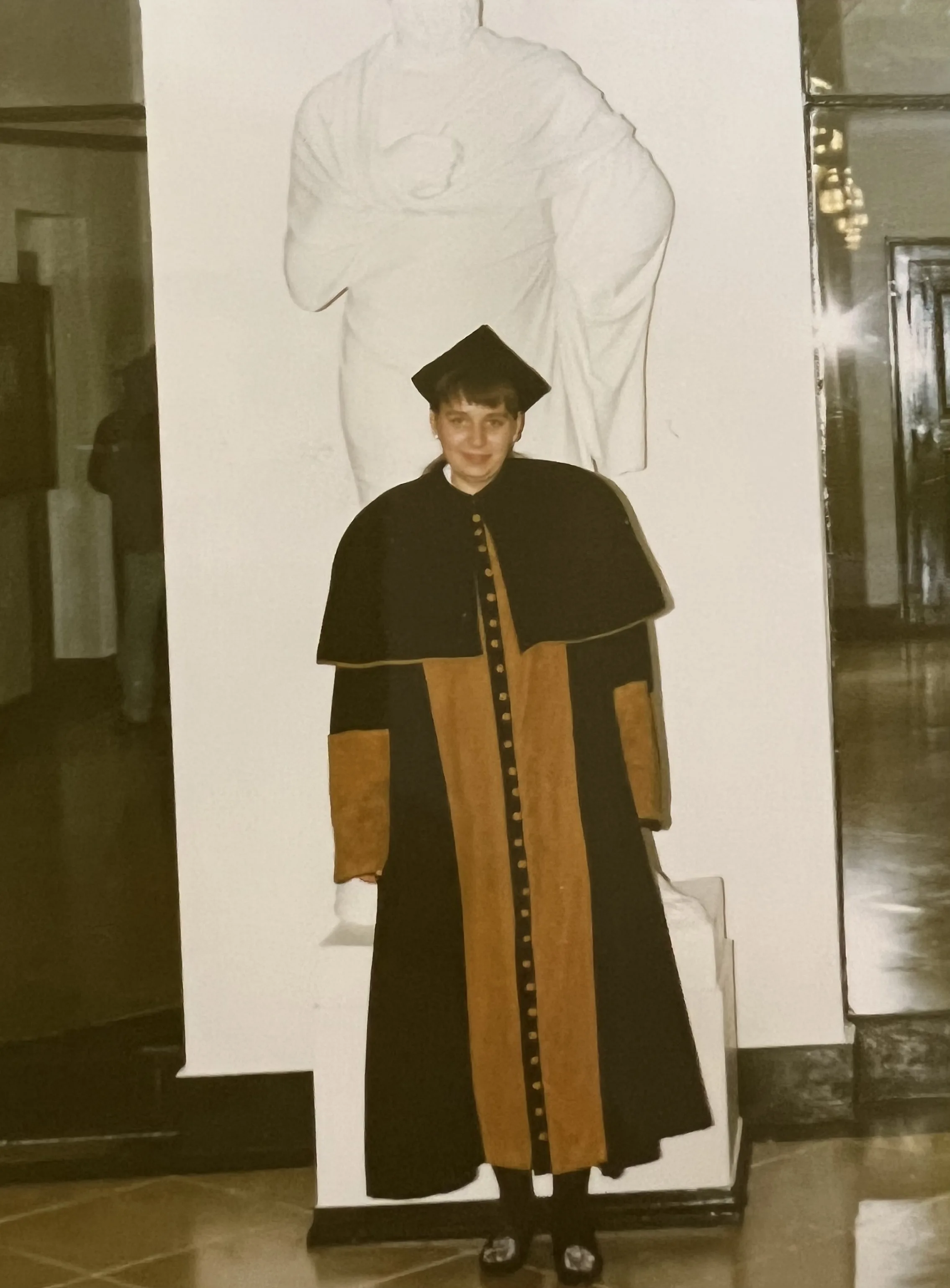 Małgorzata Leszczyńska - odbiór dyplomu
